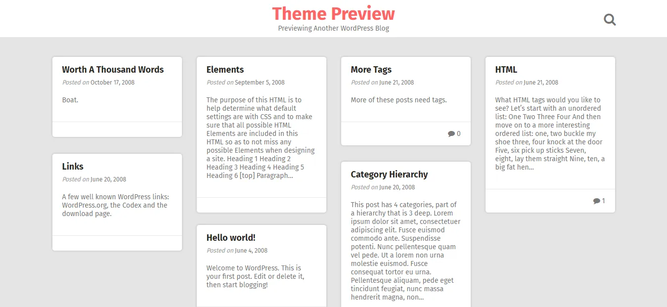 Pingraphy Pinterest WordPress Theme