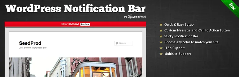 WordPress Notification Bar WordPress Notication Plugins