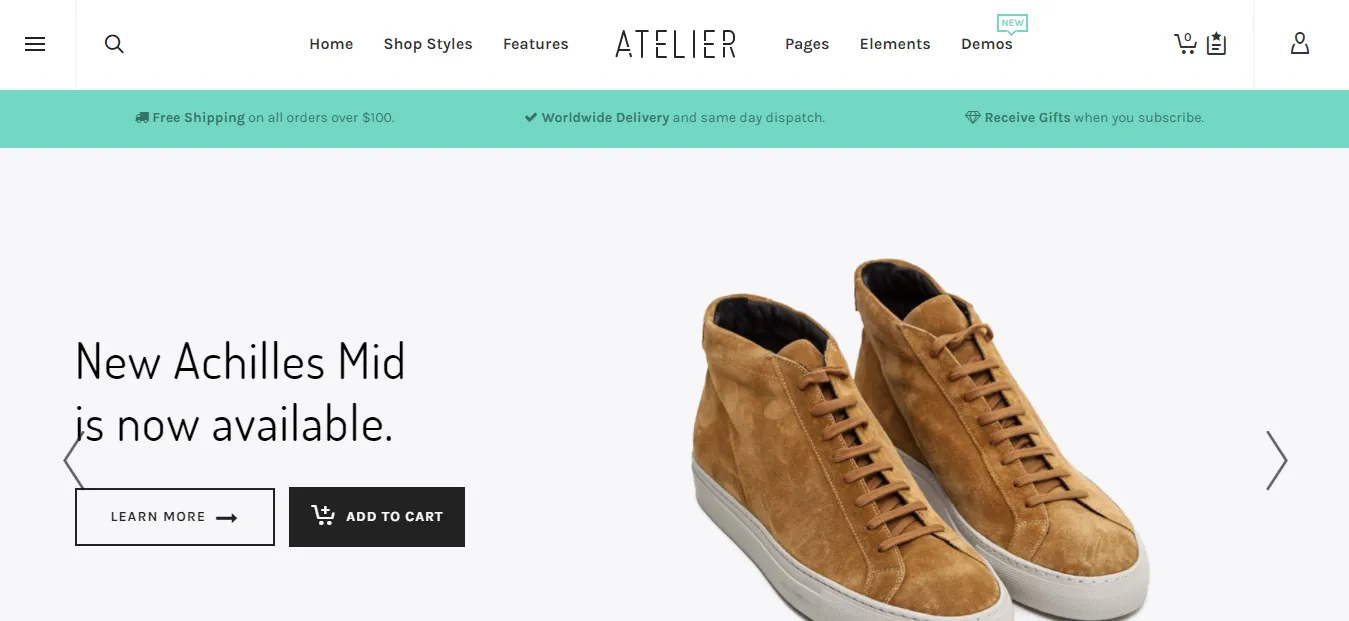 Atelier Free And Premium WooCommerce Theme