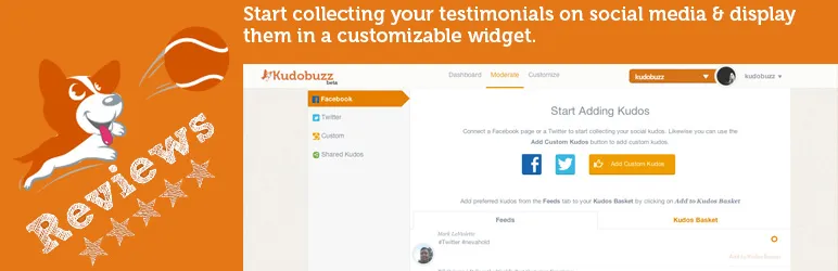 Kudobuzz WordPress Testimonial Plugins